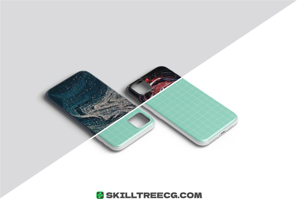 图片[3]-Awesome Smartphone 11 Case Mockup（558168）-技能树